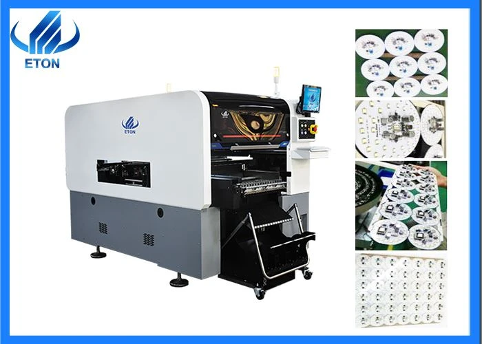 Dubbelhuvud PCB-drivrutinmonteringsmaskin med 0201