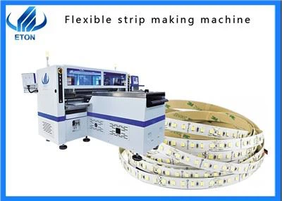 500000CPH Hög hastighet 5m, 10m, 50m, valfri längd Flexibel remsa Pick and Place Machine Roll To Roll