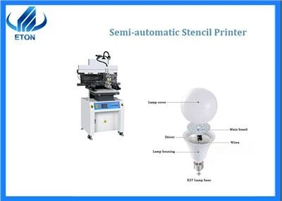 PCB Board 0.6m Lödpasta Printing Machine