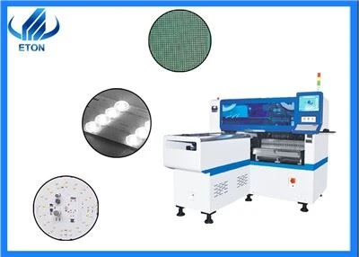 SMT P&P-maskin appliceras på LED-lins