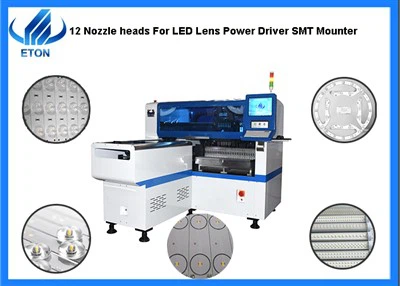 12 munstyckshuvuden för LED Lens Power Driver SMT Mounter