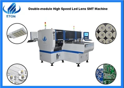 Dubbelmodul höghastighets LED-lins SMT-maskin
